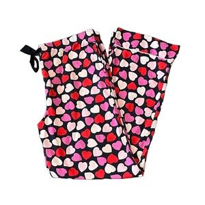 Victoria's Secret Heart Print Pajama Bottoms XL